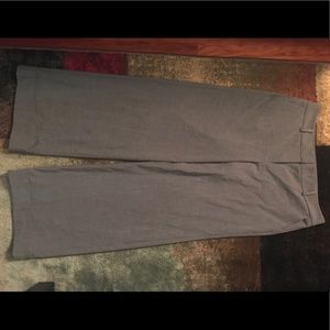 New York & Company Grey Wide Legged Dress Pant